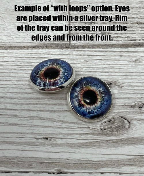 Orange/brown Glass eye cabochons in sizes 6mm to 40mm human eyes monster iris fairy fantasy creature animal eyes (064)