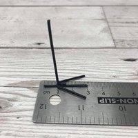 Wire metal bird legs /feet for needle felting