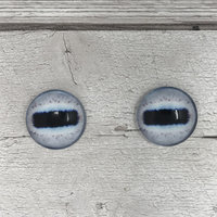 Glass eye cabochons in sizes 6mm to 40mm sheep eyes, horse eyes, deer eyes, goat eyes, octopus eyes (457)