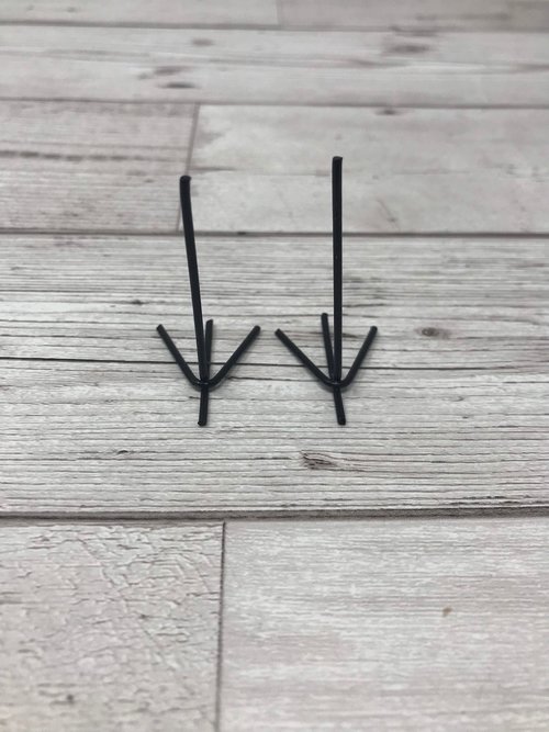 Wire metal bird legs /feet for needle felting