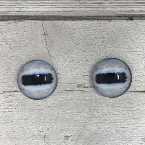 Glass eye cabochons in sizes 6mm to 40mm sheep eyes, horse eyes, deer eyes, goat eyes, octopus eyes (457)