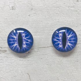 Purple Glass eye cabochons in sizes 6mm to 40mm dragon cat eyes monster iris lizard fantasy creature animal eyes (102)